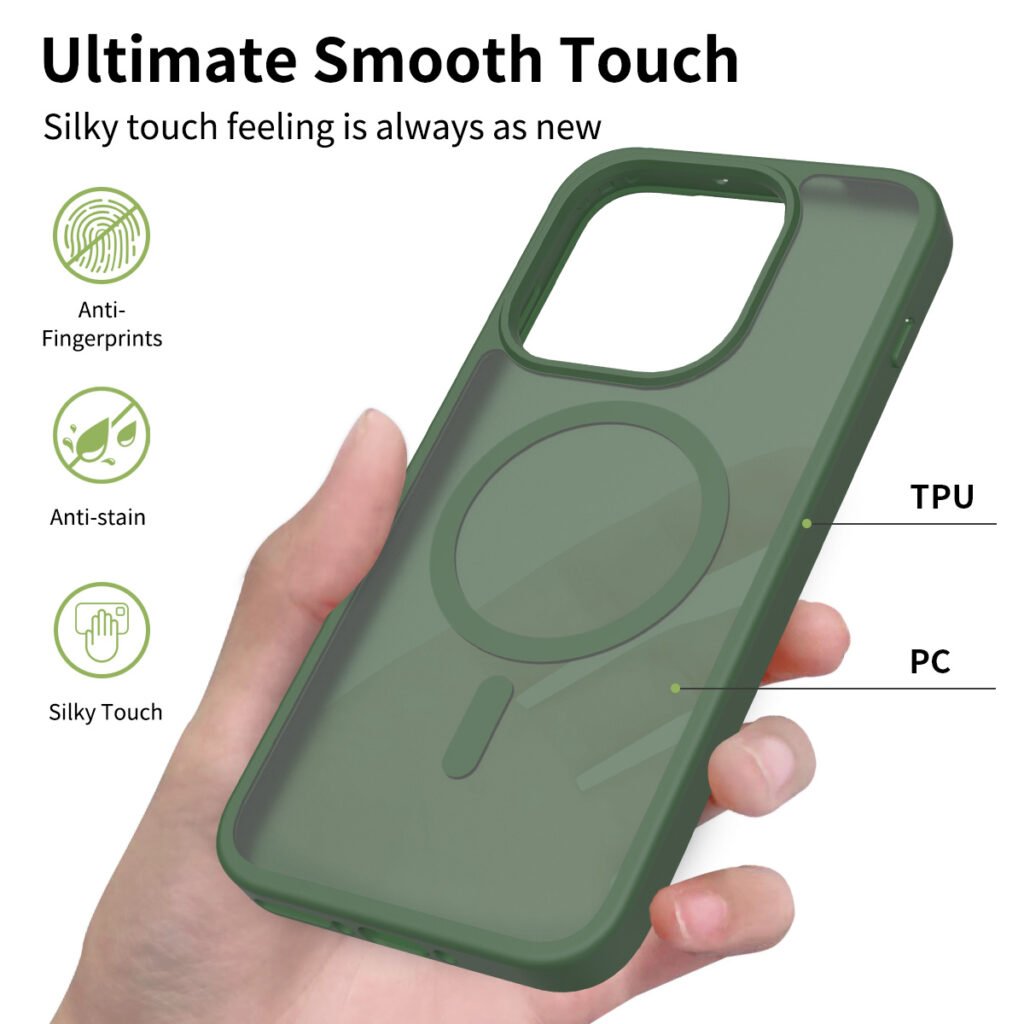 One plus 15 5G Silver Skin Touchscreen One-Sided Hybrid (Magnetic Attachment)