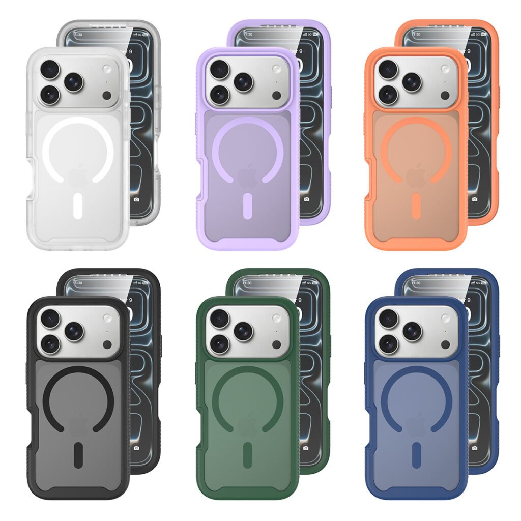 iPhone 17 Pro (18 Pro compatible) Skin-like Starry Sky All-Weather Case (Magnetic Attachment + Screen Protector)