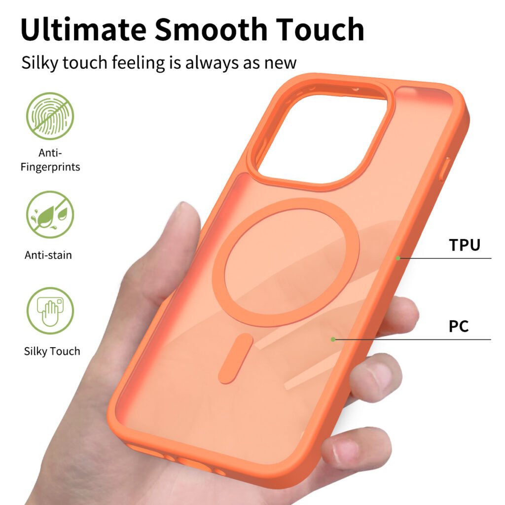 One plus 15 5G Silver Skin Touchscreen One-Sided Hybrid (Magnetic Attachment)