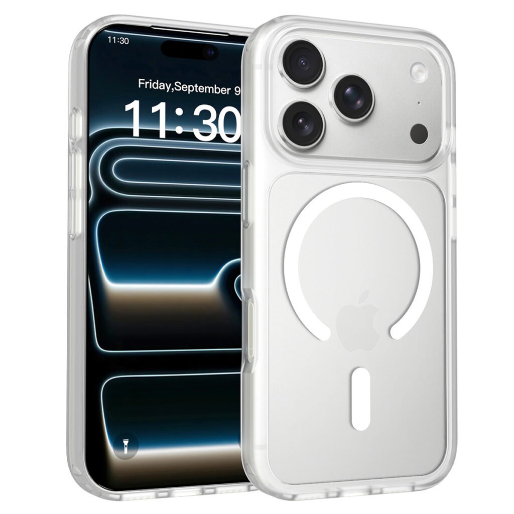 iPhone 17 Pro - Silver Shield Touch-Skin Fusion (Magnetic Attachment)