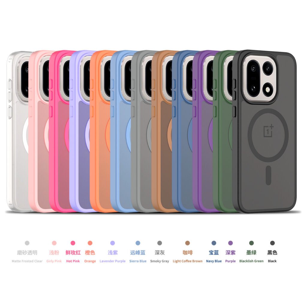One plus 15 5G Silver Skin Touchscreen One-Sided Hybrid (Magnetic Attachment)
