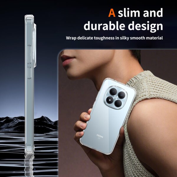 Redmi Note 15 Pro 5G (International and Domestic - Europe) Anti-Scratch Two-in-One