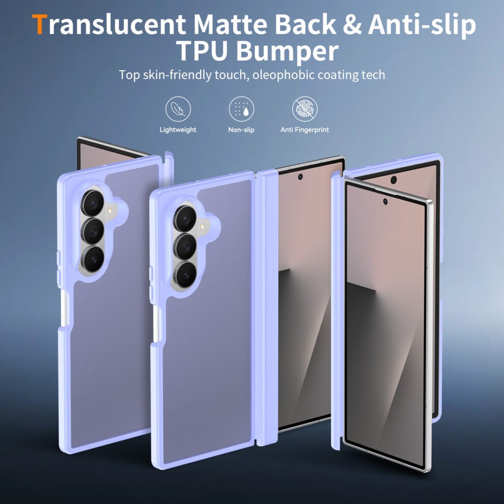 Samsung Z Fold 7 (Universal Z Fold 8) Left and Right Folding - Silver Armor Touchscreen Two-in-One (with Side Cover) Remove the Front Cover