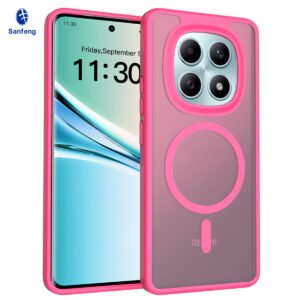 Redmi Note 15 4G (5G compatible) - Silver Shield Touchable Two-in-One (Magnetic Attachment) - Image 16