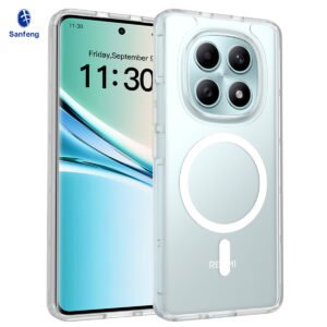 Redmi Note 15 4G (5G compatible) - Silver Shield Touchable Two-in-One (Magnetic Attachment) - Image 14