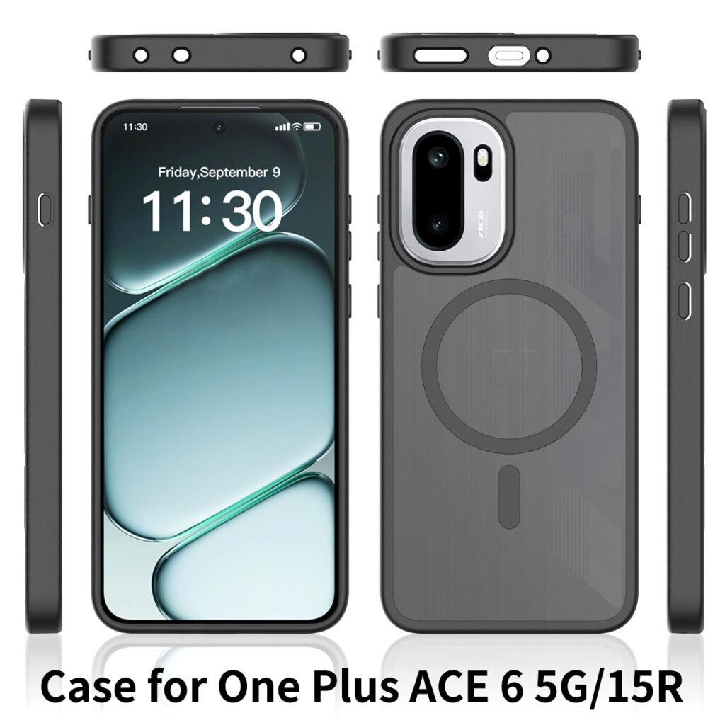One Plus Ace 6 5G-15R - Foreign version, universal, silver finish, touch-sensitive two-in-one (magnetic attachment)
