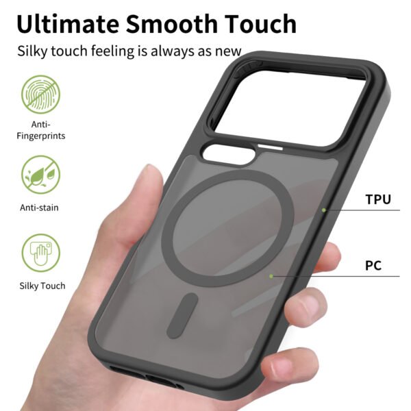 Xiaomi 17 Pro 5G Silver Shield Touch-Skin One-Step (Magnetic Attachment)