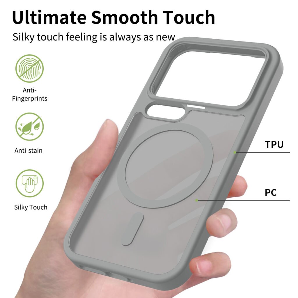 Xiaomi 17 Pro 5G Silver Shield Touch-Skin One-Step (Magnetic Attachment)
