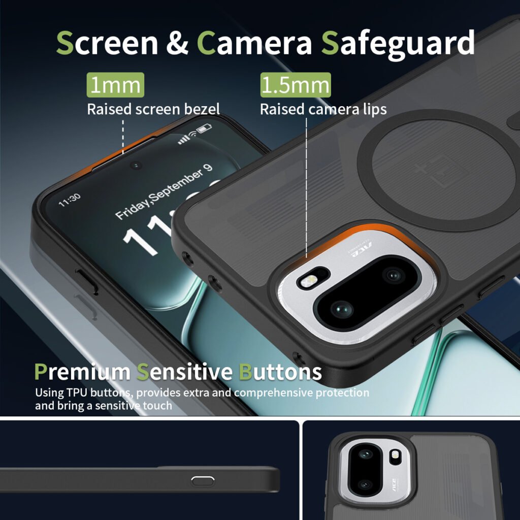 One Plus Ace 6 5G-15R - Foreign version, universal, silver finish, touch-sensitive two-in-one (magnetic attachment)