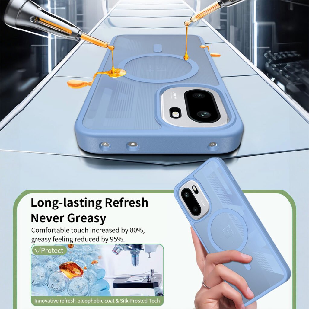 One Plus Ace 6 5G-15R - Foreign version, universal, silver finish, touch-sensitive two-in-one (magnetic attachment)