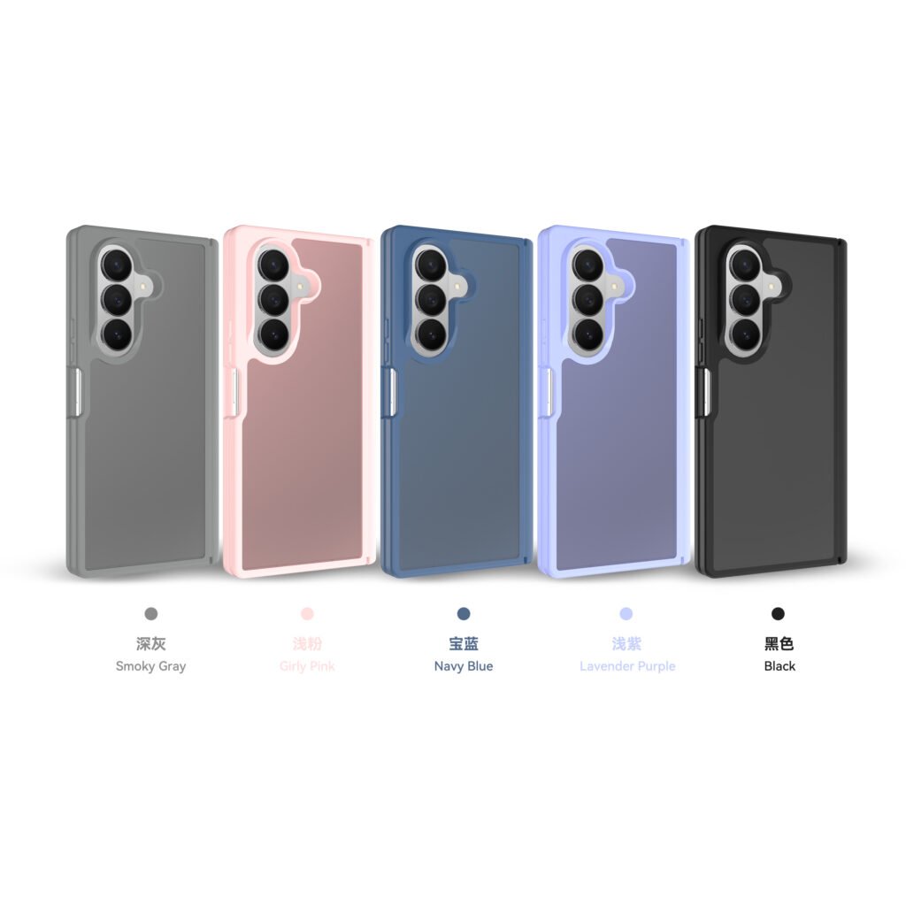 Samsung Z Fold 7 (Universal Z Fold 8) - Left and Right Folding - Silver Shield Touchscreen Two-in-One (with Side Cover)