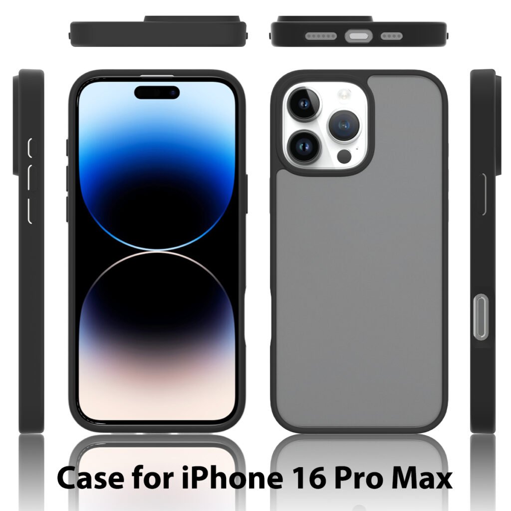 iPhone 16 Pro Max - Silver Shield Two-in-One