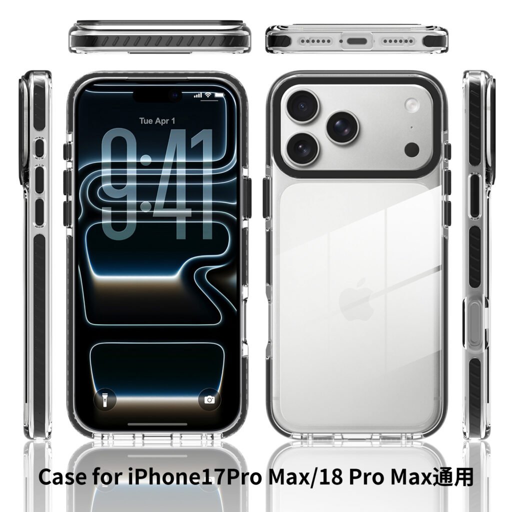 iPhone 17 Pro Max (common for 18 Pro Max) - Colorful Dual Colors