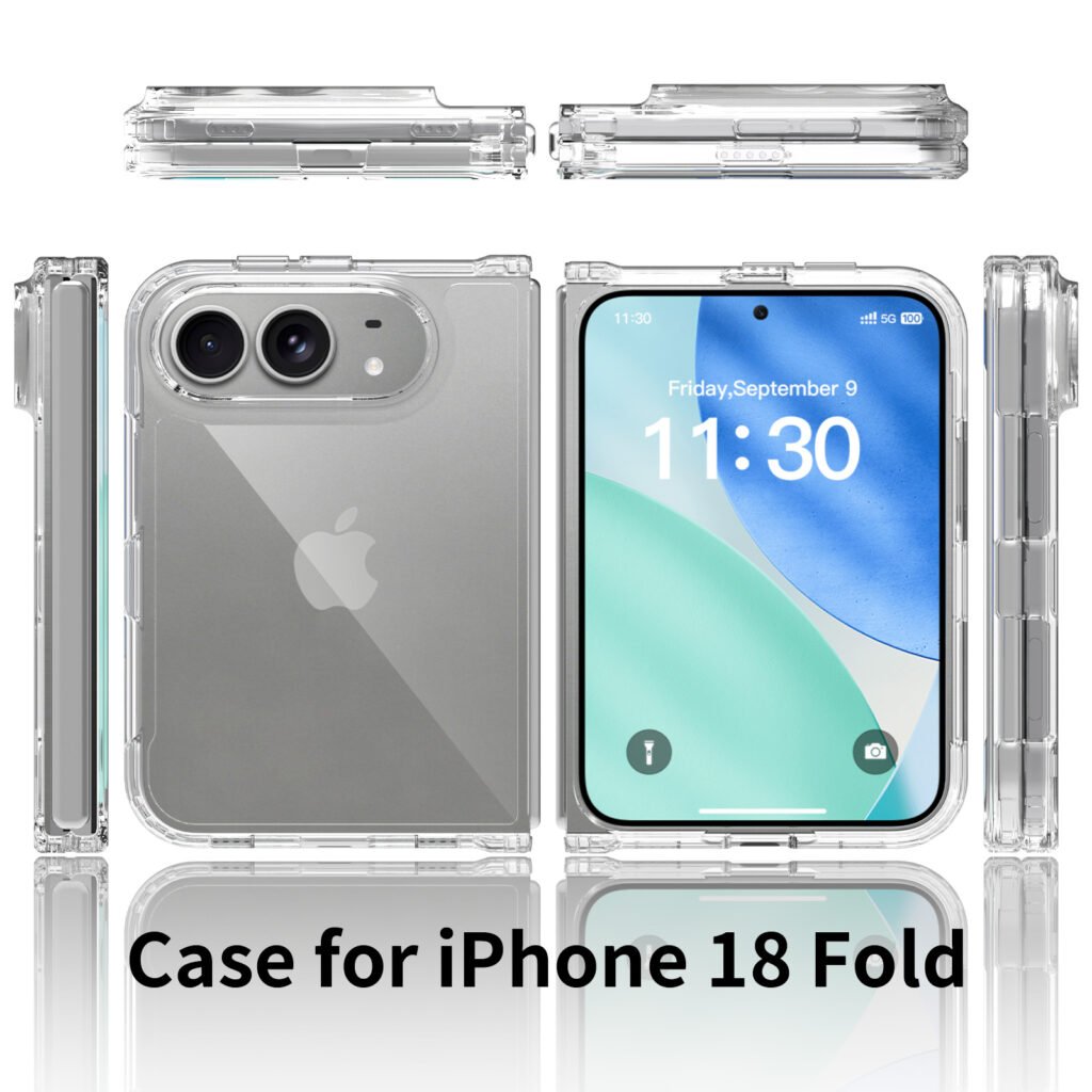 iPhone 18 Fold - Left and Right Folding - 2.0 Anti-Scratch Protection