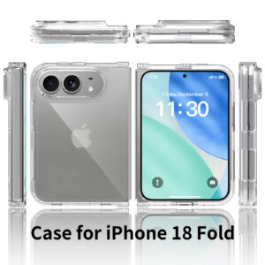 iPhone 18 Fold - Left and Right Folding - 2.0 Anti-Scratch Protection