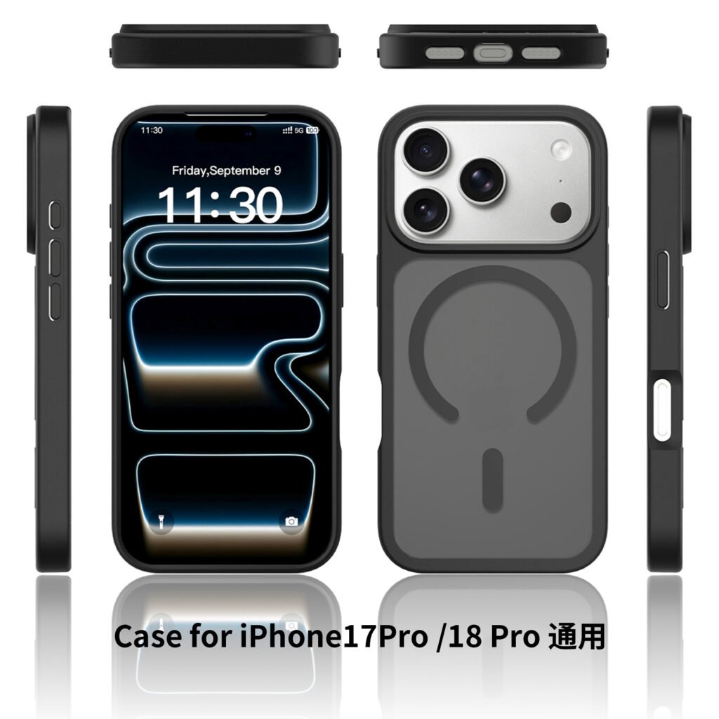 iPhone 18 Pro (17 Pro compatible) - Silver Shield Touch-Skin One-Step (Magnetic Attachment)