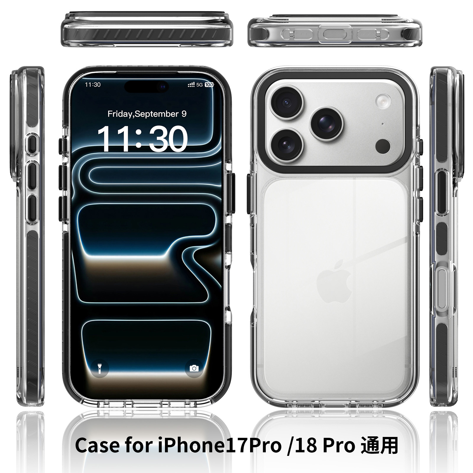 iPhone 17 Pro (suitable for 18 Pro) - Colorful Dual Colors - Image 2