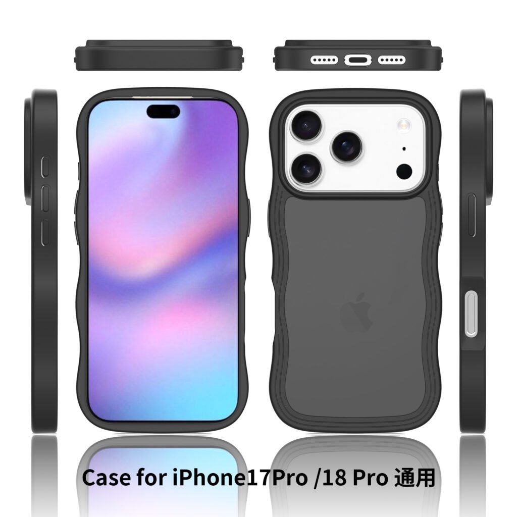 iPhone 17 Pro (18 Pro compatible) - Wave Texture Skin Technology Combined