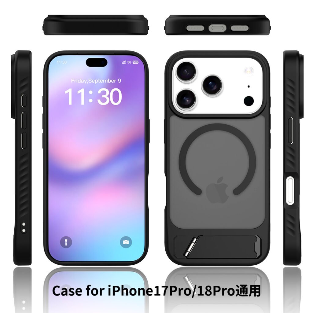 iPhone 18 Pro (17 Pro compatible) - Fengshang Skin-Feeling 45° Stand (Magnetic)