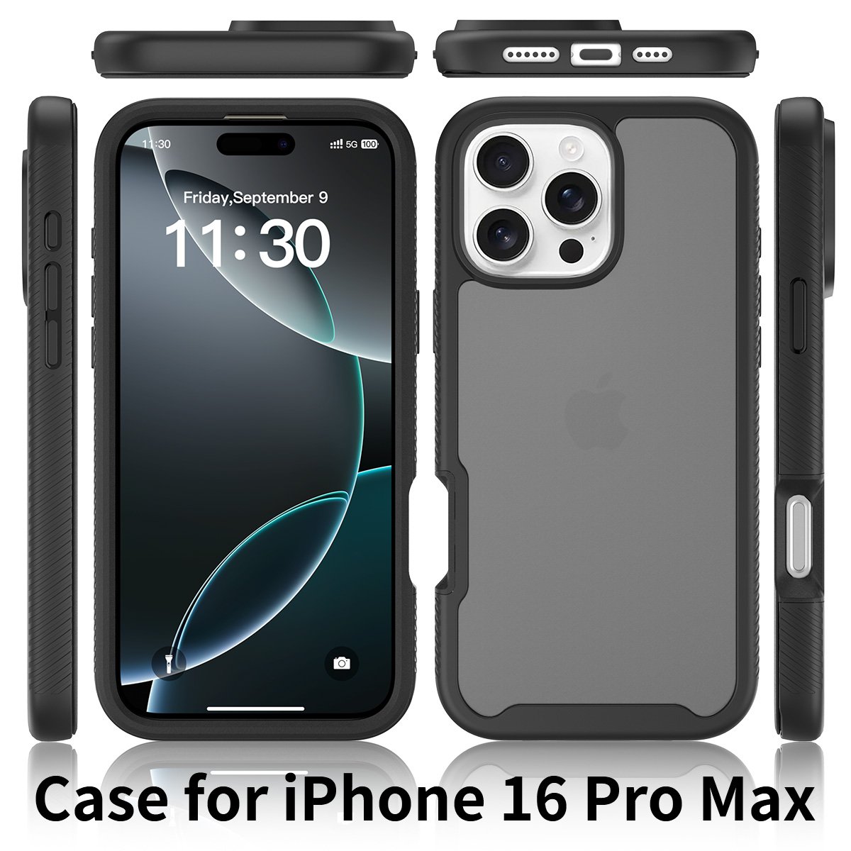 iPhone 16 Pro Max Skin-Protected Starry Sky All-Weather Case - Image 2