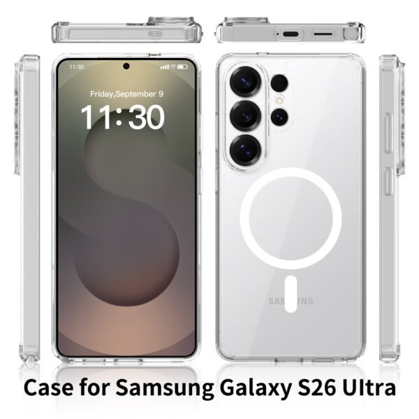 Samsung S26 Ultra Scratch-Resistant Perforated 2-in-1 (Magnetic)
