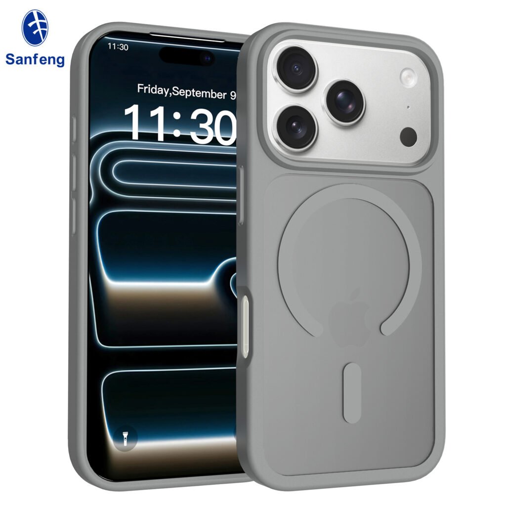 iPhone 17 Pro (common for 18 Pro) - Silver Shield Touch-Sensitive Two-in-One