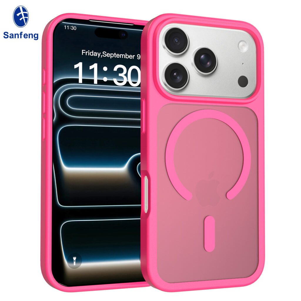 iPhone 17 Pro (common for 18 Pro) - Silver Shield Touch-Sensitive Two-in-One