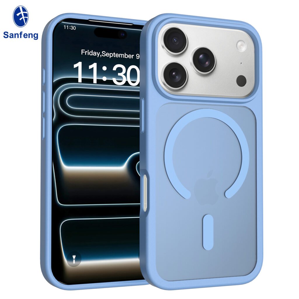 iPhone 17 Pro (common for 18 Pro) - Silver Shield Touch-Sensitive Two-in-One