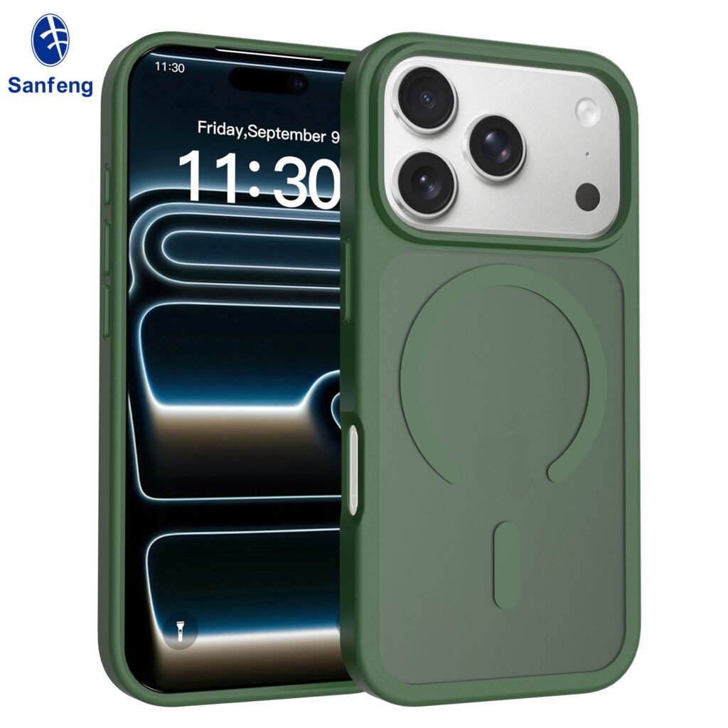 iPhone 17 Pro (common for 18 Pro) - Silver Shield Touch-Sensitive Two-in-One