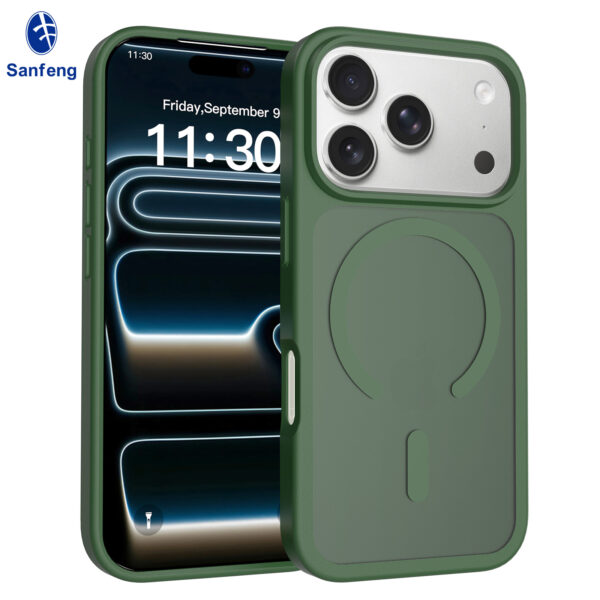 iPhone 18 Pro (common for 17 Pro) - Silver Shield Touch-Sensitive Two-in-One