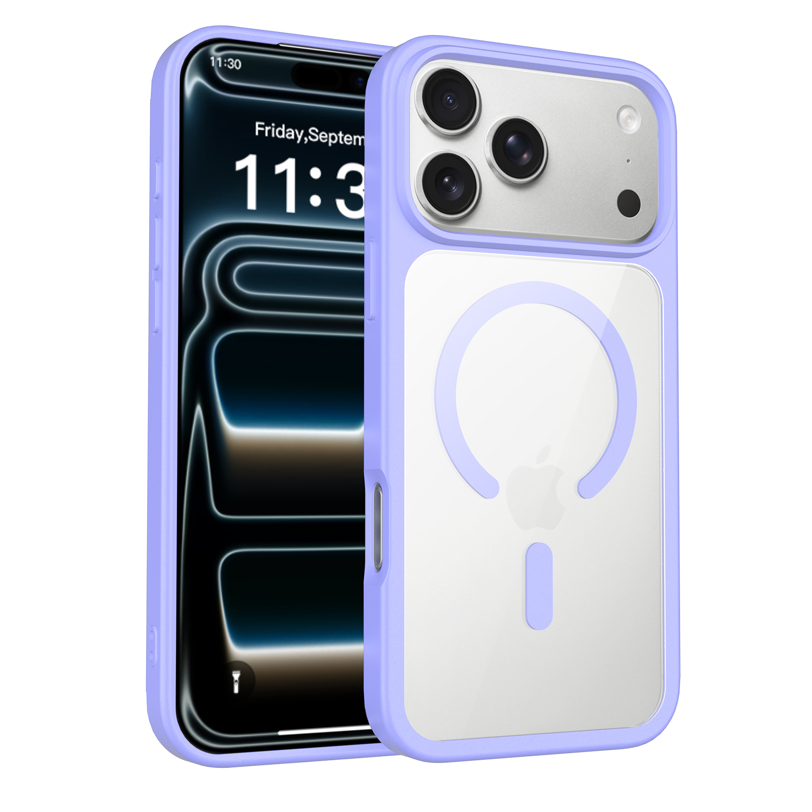 iPhone 18 Pro Max (common for 17 Pro Max) Silver Shield Transparent Two-in-One - Image 18