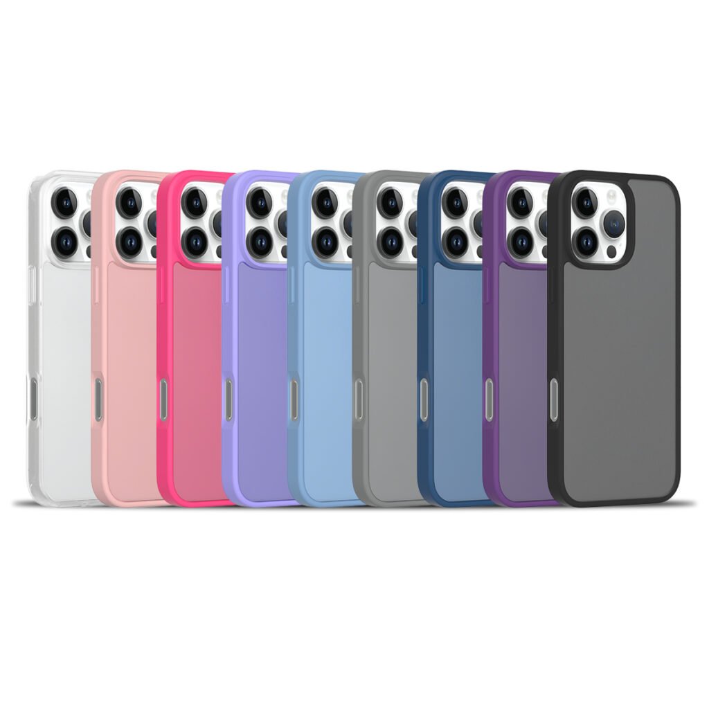 iPhone 16 Pro Max - Silver Shield Two-in-One