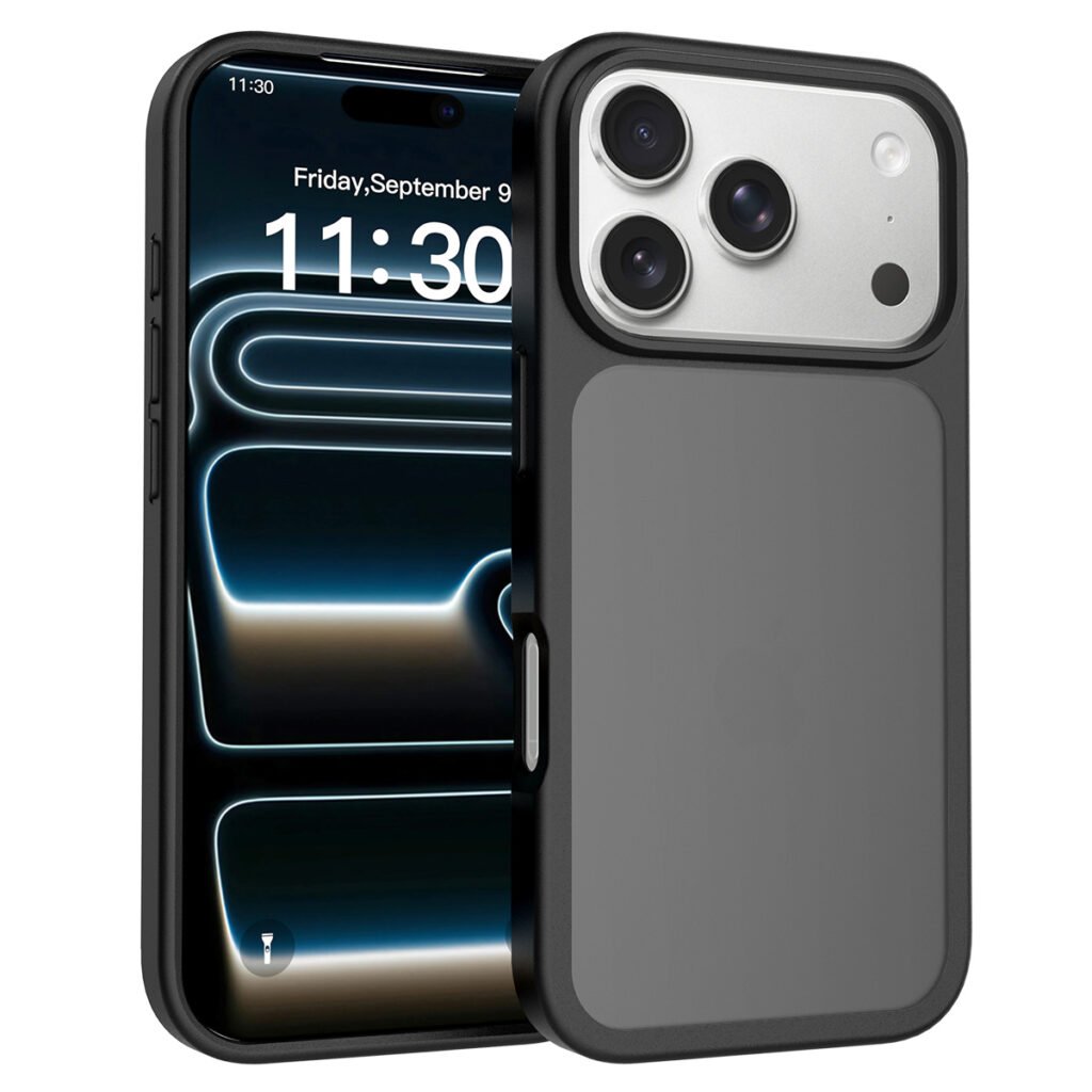 iPhone 17 Pro (common for 18 Pro) - Silver Shield Touch-Skin Two-in-One
