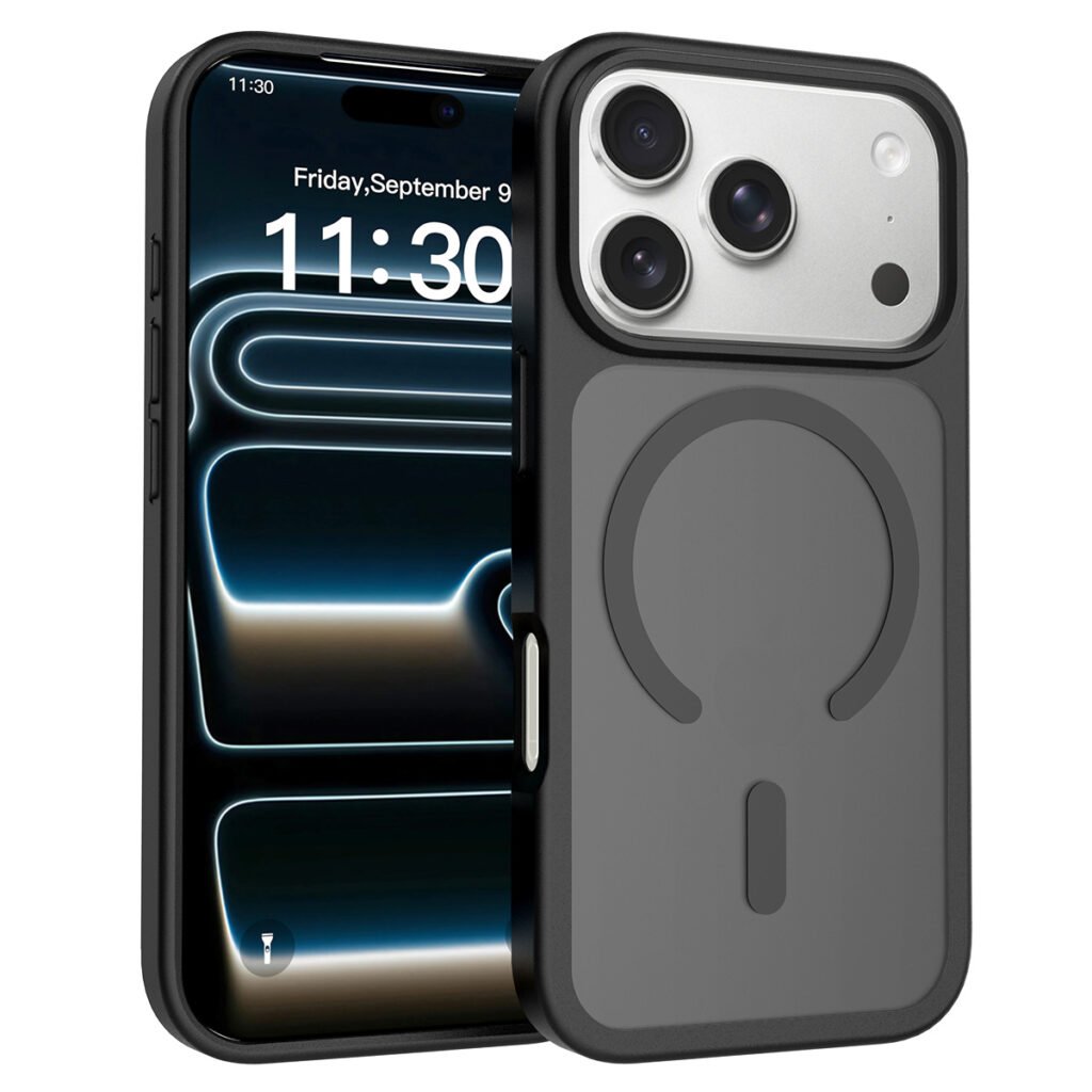 iPhone 18 Pro (17 Pro compatible) - Silver Shield Touch-Skin One-Step (Magnetic Attachment)