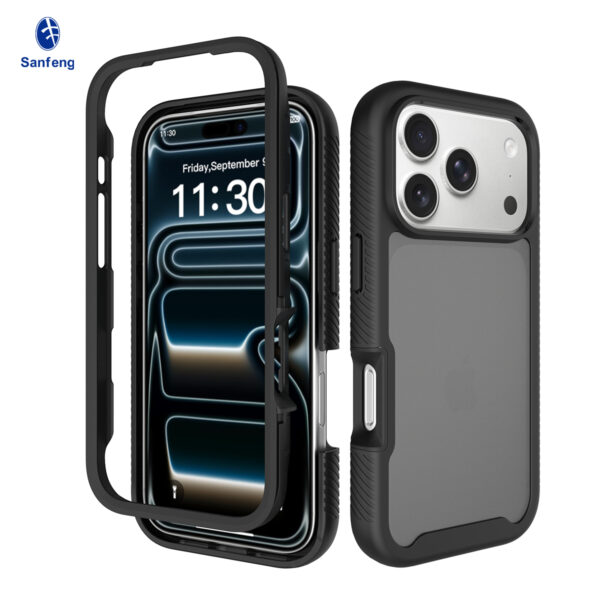 iPhone 18 Pro (17 Pro compatible) Skin-Finished Starry Night Waterproof Case