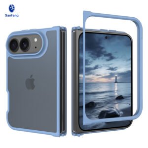 iPhone 18 Fold - Left and Right Folding - Silver Armor Touchscreen One-Step Design - Image 14