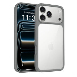 iPhone 18 Pro Max (common for 17 Pro Max) Silver Shield Transparent Two-in-One - Image 12