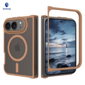 iPhone 18 Fold - Left and Right Folding - Silver Armor Touchscreen One-Step Design - Image 27