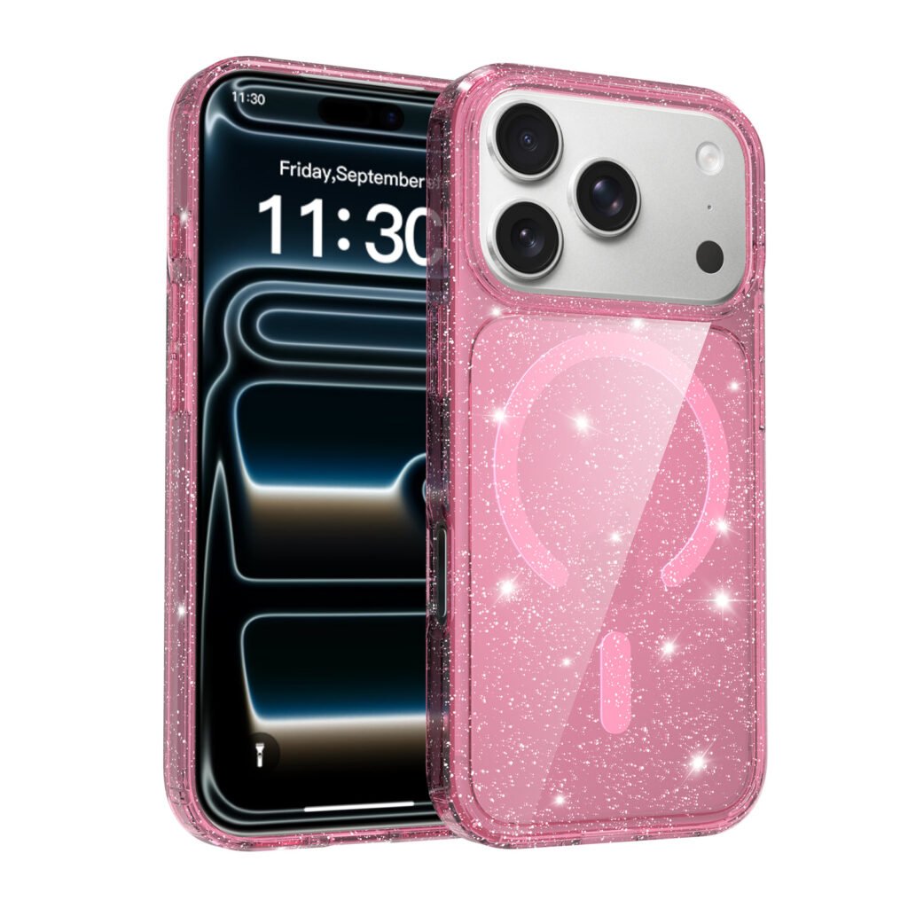 iPhone 18 Pro (suitable for 17 Pro) Anti-Scratch Two-in-One Flash Powder Magnetic Attachment Model