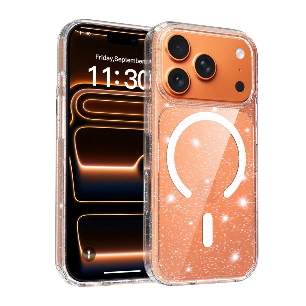 iPhone 18 Pro (suitable for 17 Pro) Anti-Scratch Two-in-One Flash Powder Magnetic Attachment Model