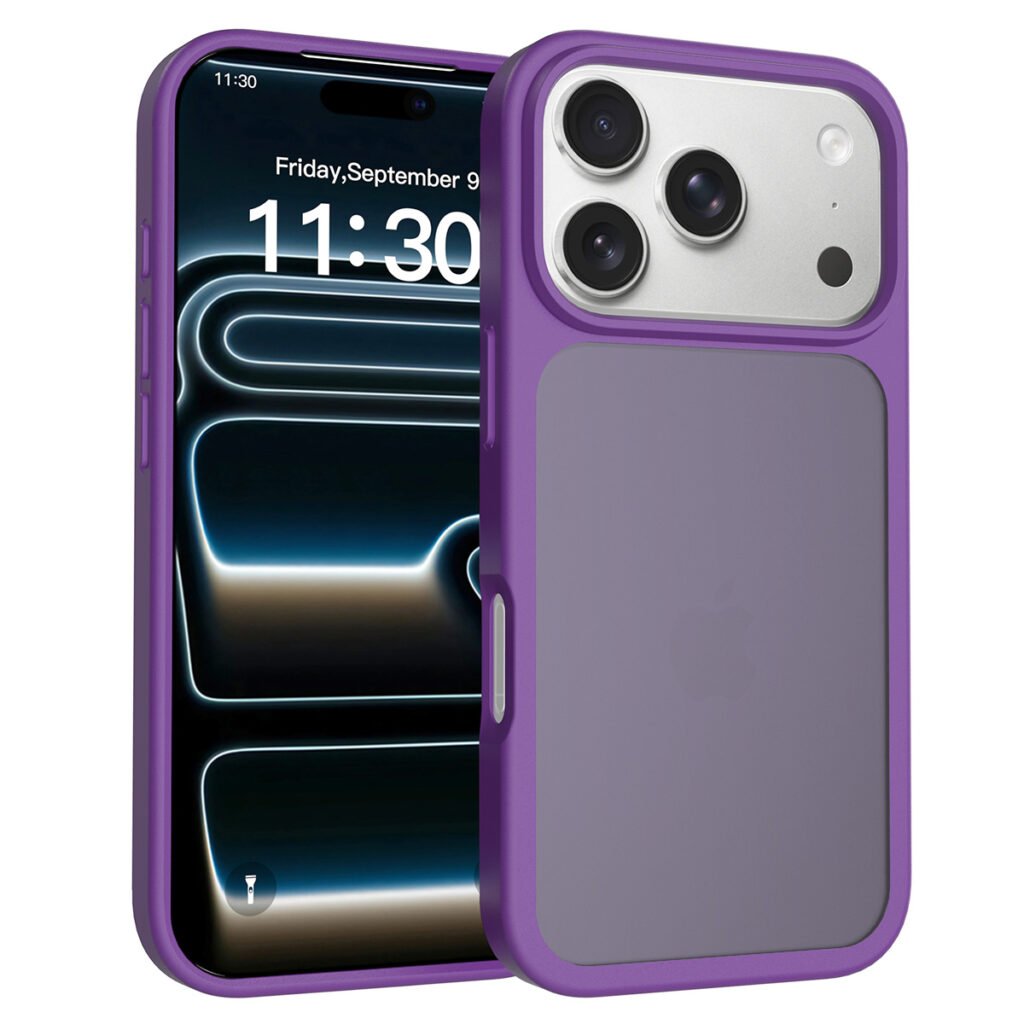 iPhone 17 Pro (common for 18 Pro) - Silver Shield Touch-Skin Two-in-One