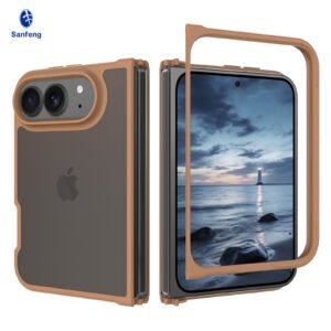 iPhone 18 Fold - Left and Right Folding - Silver Armor Touchscreen One-Step Design - Image 17