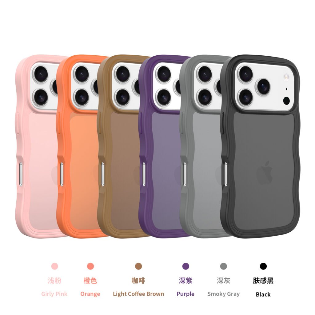 iPhone 18 Pro (17 Pro compatible) - Wave Texture Skin Technology Combined