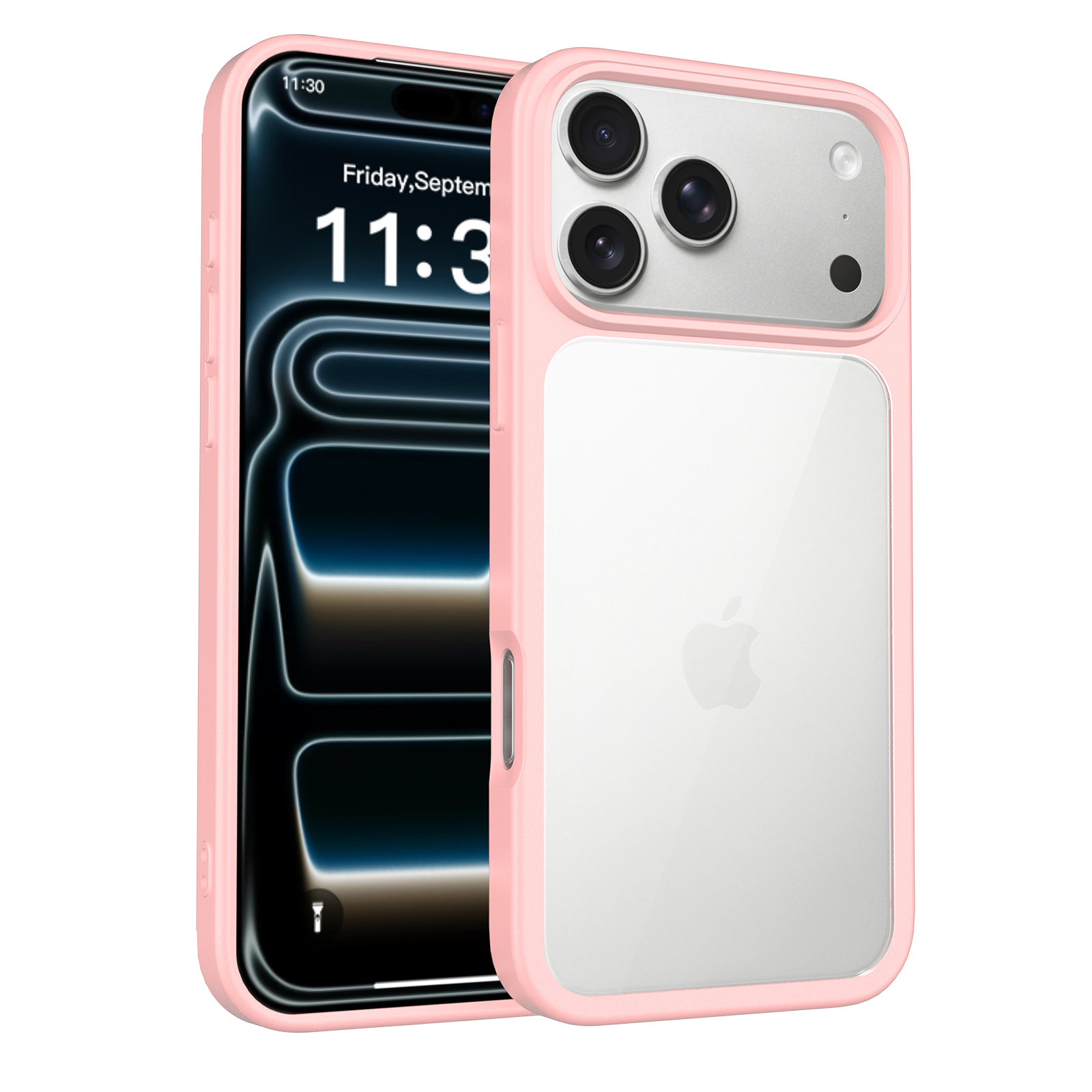 iPhone 18 Pro Max (common for 17 Pro Max) Silver Shield Transparent Two-in-One - Image 8
