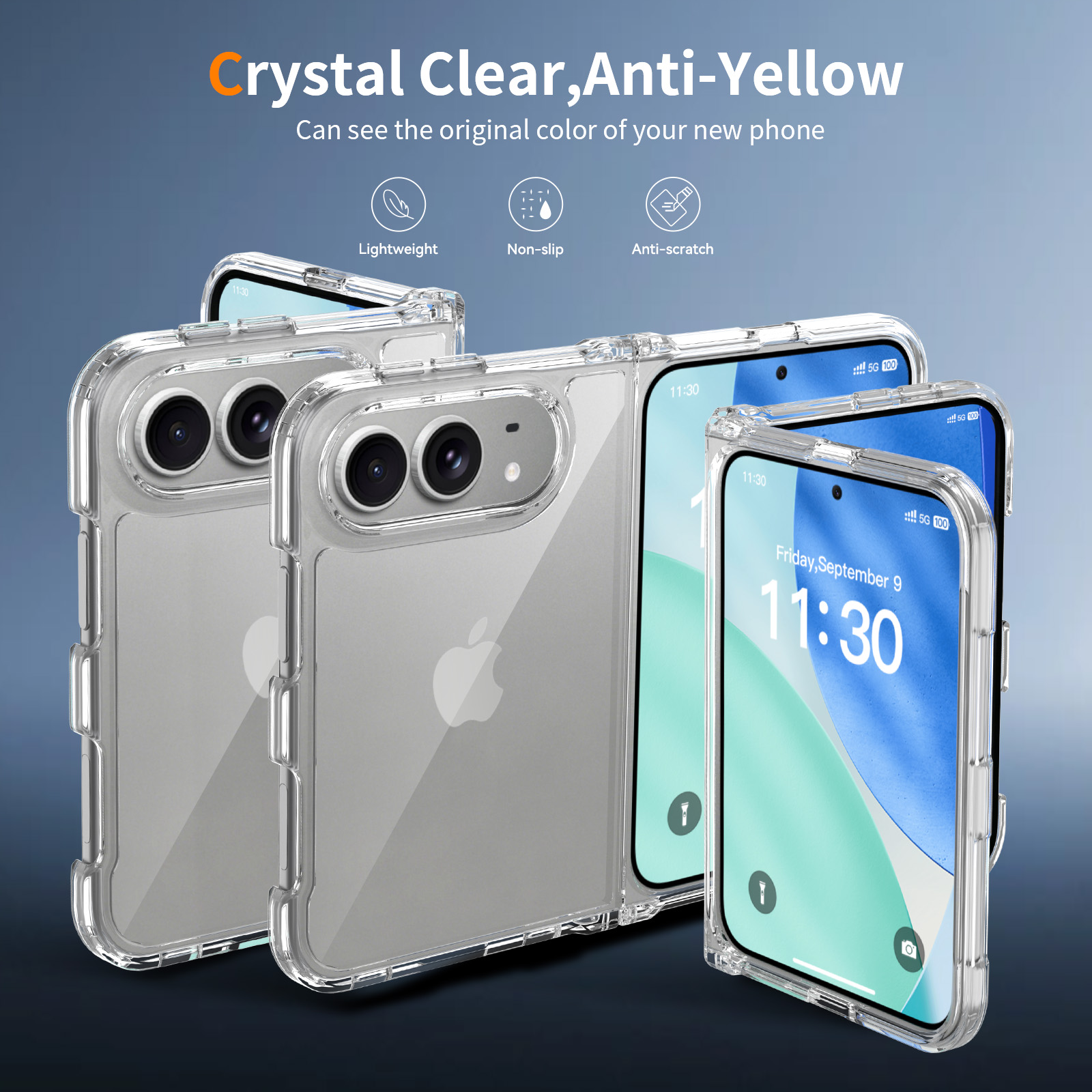 iPhone 18 Fold - Left and Right Folding - 2.0 Anti-Scratch Protection - Image 2