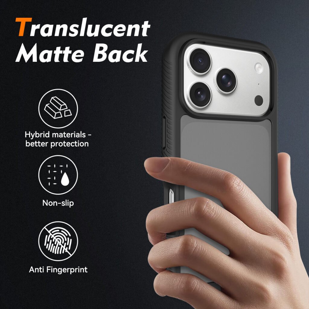 iPhone 18 Pro (17 Pro compatible) Skin-Finished Starry Night Waterproof Case