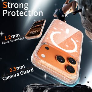 iPhone 18 Pro (suitable for 17 Pro) Anti-Scratch Two-in-One Flash Powder Magnetic Attachment Model - Image 3