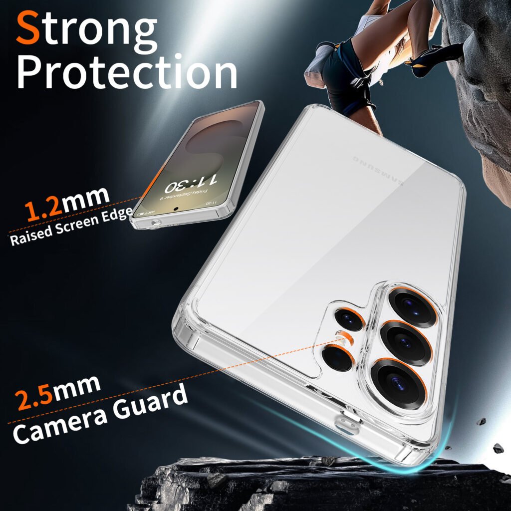Samsung S26 Ultra Scratch-Resistant and Perforated 2-in-1 Case