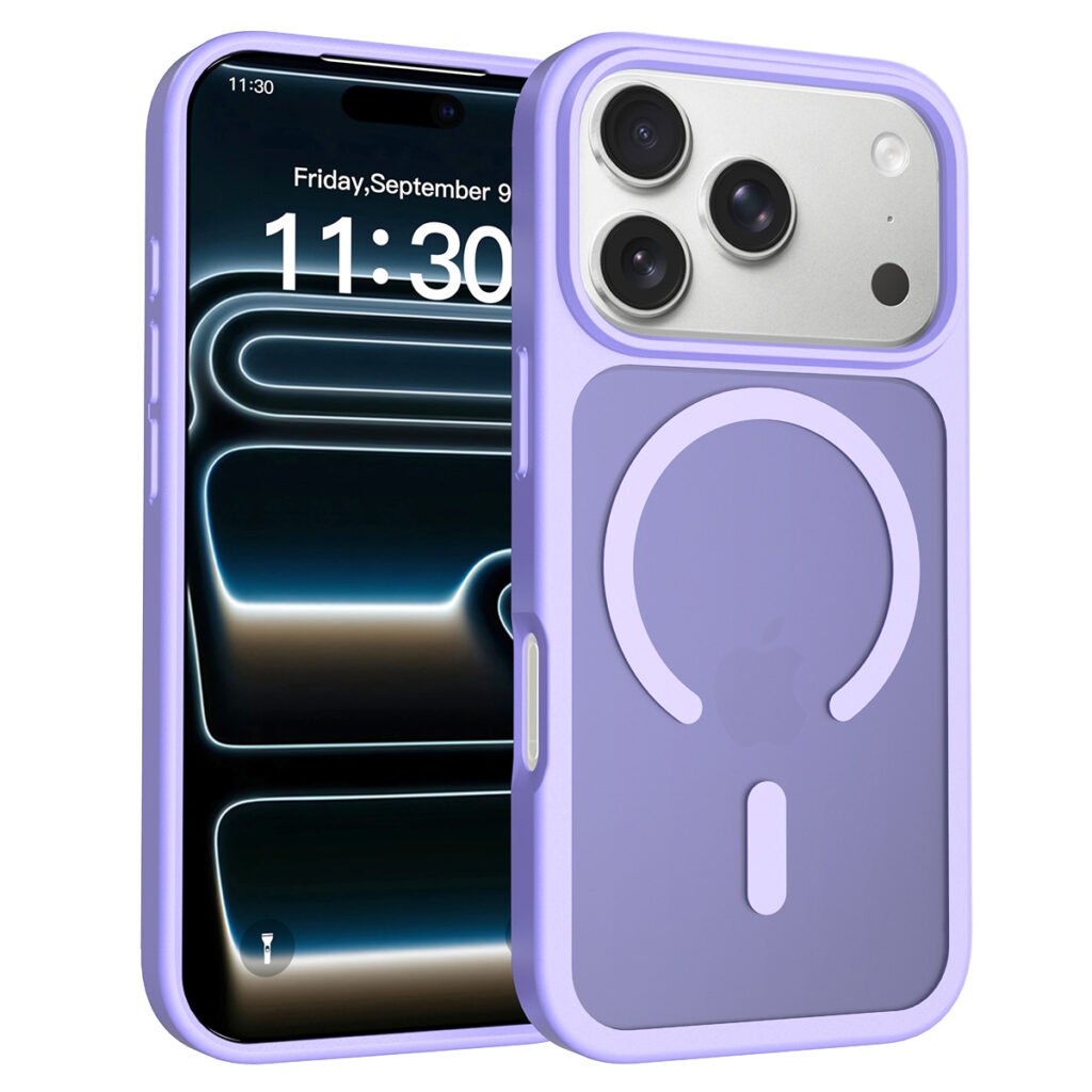 iPhone 18 Pro (17 Pro compatible) - Silver Shield Touch-Skin One-Step (Magnetic Attachment)