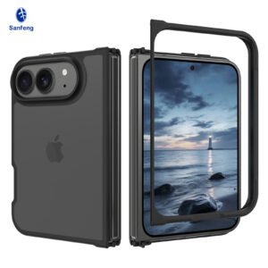 iPhone 18 Fold - Left and Right Folding - Silver Armor Touchscreen One-Step Design - Image 21